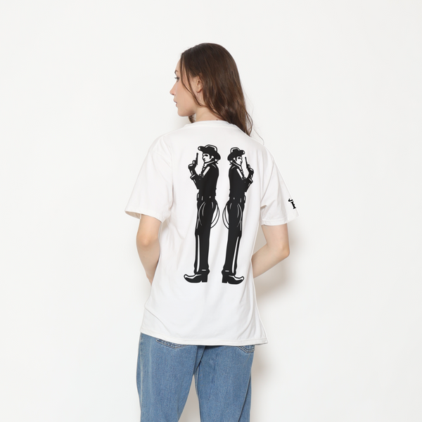 Honky Tonk Gunslingers T-Shirt - White