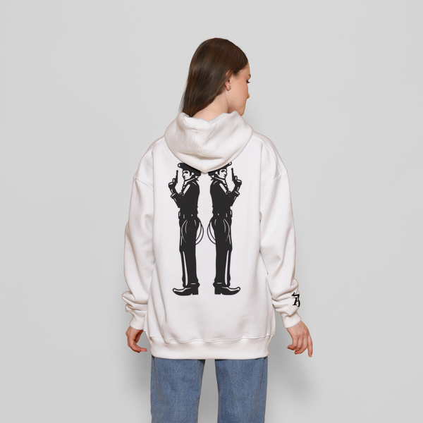 Honky Tonk Gunslingers Hoodie - White