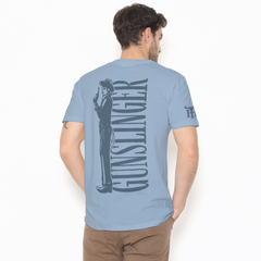 Honky Tonk Gunslingers T-Shirt - Blue
