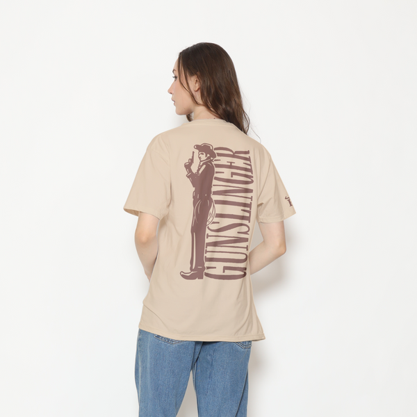 Honky Tonk Gunslingers T-Shirt - Beige