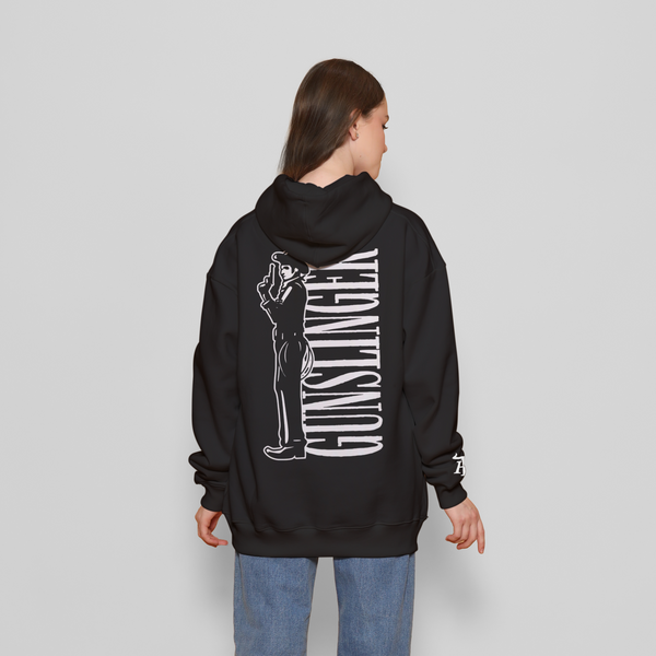 Honky Tonk Gunslingers Hoodie - Black