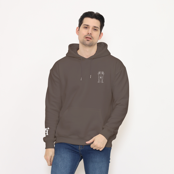 Honky Tonk Gunslingers Hoodie - Brown