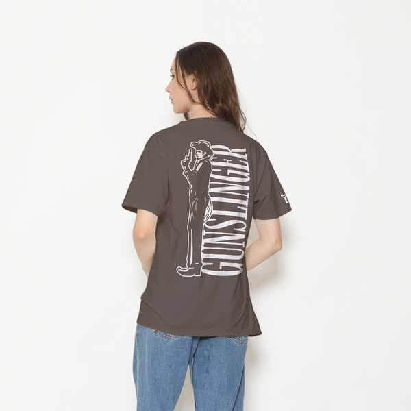 Honky Tonk Gunslingers T-Shirt - Brown