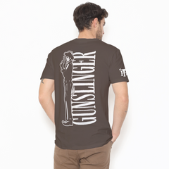 Honky Tonk Gunslingers T-Shirt - Brown