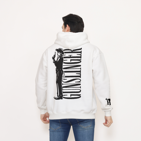 Honky Tonk Gunslingers Hoodie - White