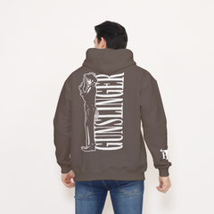 Honky Tonk Gunslingers Hoodie - Brown