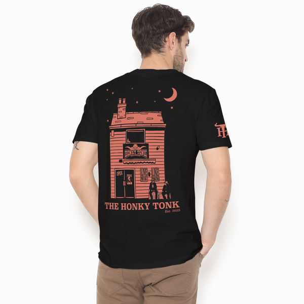 The Honky Tonk T-Shirt - Black