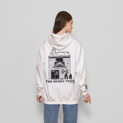 The Honky Tonk Hoodie - White