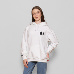 The Honky Tonk Hoodie - White
