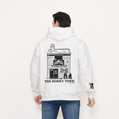 The Honky Tonk Hoodie - White