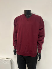 Innovation V-Neck Sweatshirts Maroon