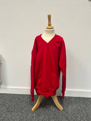 Innovation V-Neck Sweatshirts Red