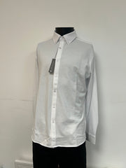 Kustom Kit Piqué Shirt White