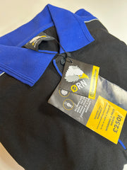 ORN Polo Black and Royal Blue