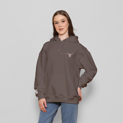 Honky Tonk Illustrations Hoodie - Brown
