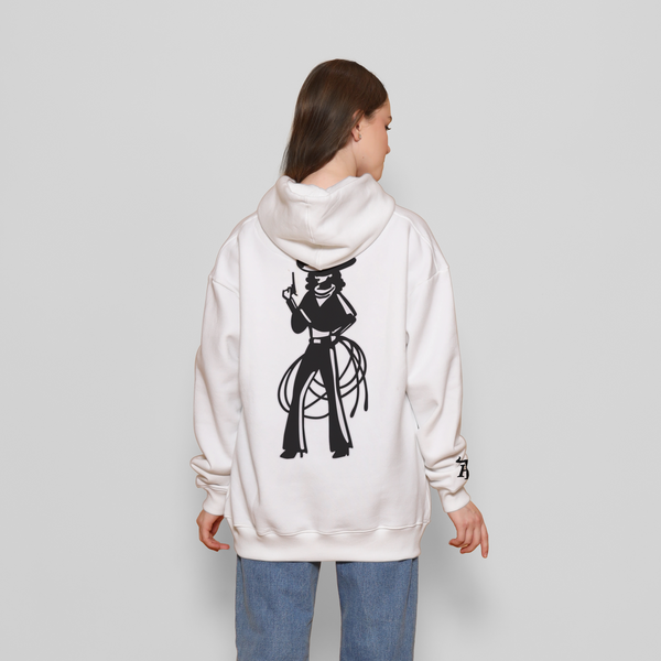 Honky Tonk Outlaw Hoodie - White