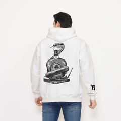 Honky Tonk Pick Your Poison Hoodie - White