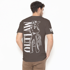 Honky Tonk Outlaw T-Shirt -Brown
