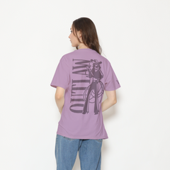 Honky Tonk Outlaw T-Shirt - Lavender