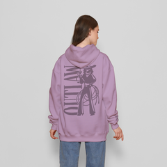 Honky Tonk Outlaw Hoodie - Lavender