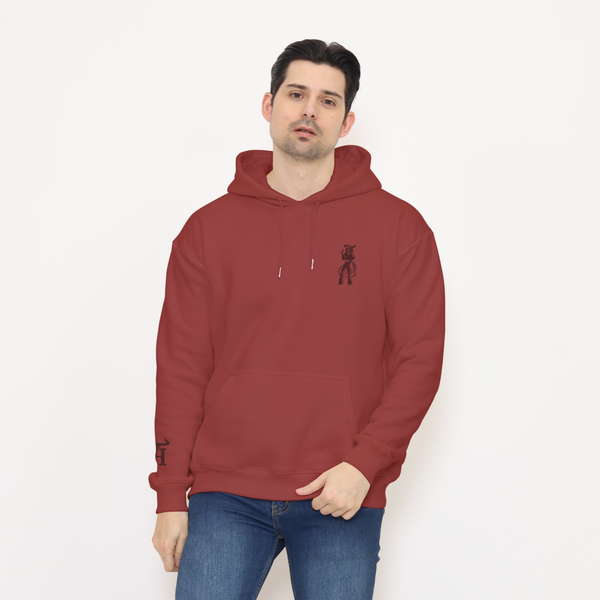 Honky Tonk Outlaw Hoodie - Red