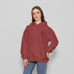 Honky Tonk Outlaw Hoodie - Red