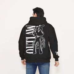 Honky Tonk Outlaw Hoodie - Black
