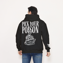 Honky Tonk Pick Your Poison Hoodie - Black