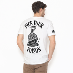 Honky Tonk Pick Your Poison T-Shirt - White