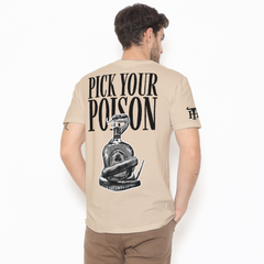 Honky Tonk Pick Your Poison T-Shirt - Beige