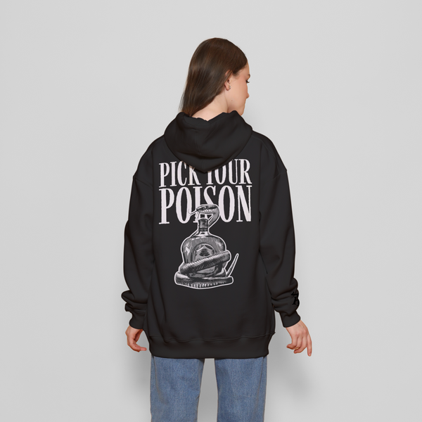 Honky Tonk Pick Your Poison Hoodie - Black