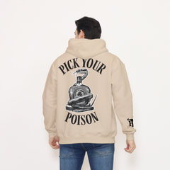 Honky Tonk Pick Your Poison Hoodie - Beige