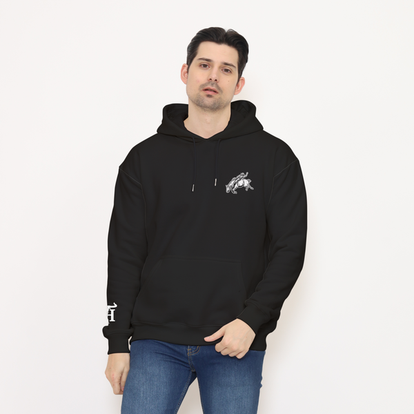 Honky Tonk Rodeo Hoodie - Black