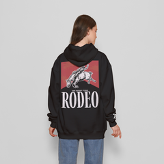 Honky Tonk Rodeo Hoodie - Black