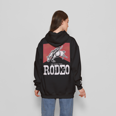 Honky Tonk Rodeo Hoodie - Black