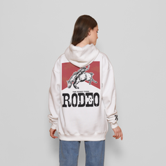 Honky Tonk Rodeo Hoodie - White