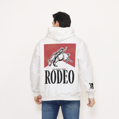 Honky Tonk Rodeo Hoodie - White
