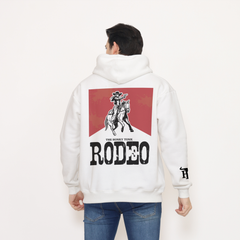 Honky Tonk Rodeo Hoodie - White