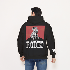 Honky Tonk Rodeo Hoodie - Black