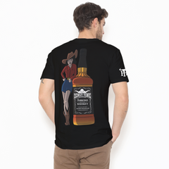 Honky Tonk Whiskey Woman T-Shirt - Black
