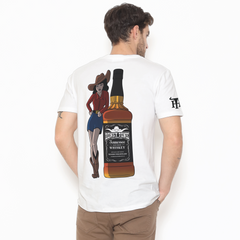 Honky Tonk Whiskey Woman T-Shirt - White
